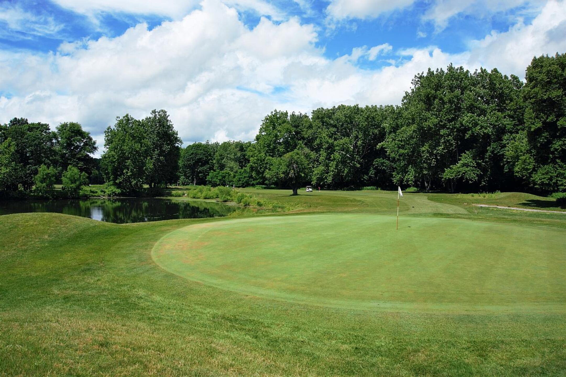At the third, a carefully placed drive off the tee is a must. (Photo submitted by AptlyLinked on 06/25/2022)