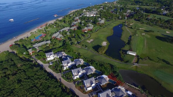 Four Seasons Resort Estates - villas from the air