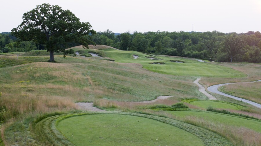 Erin Hills golf course - 15th hole