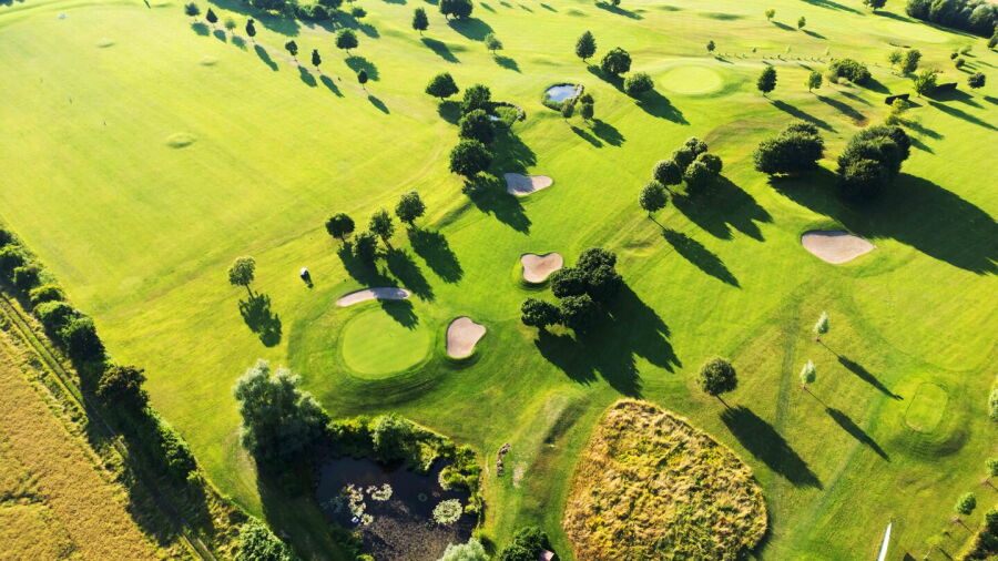 Leinetal Einbeck GCC: Aerial