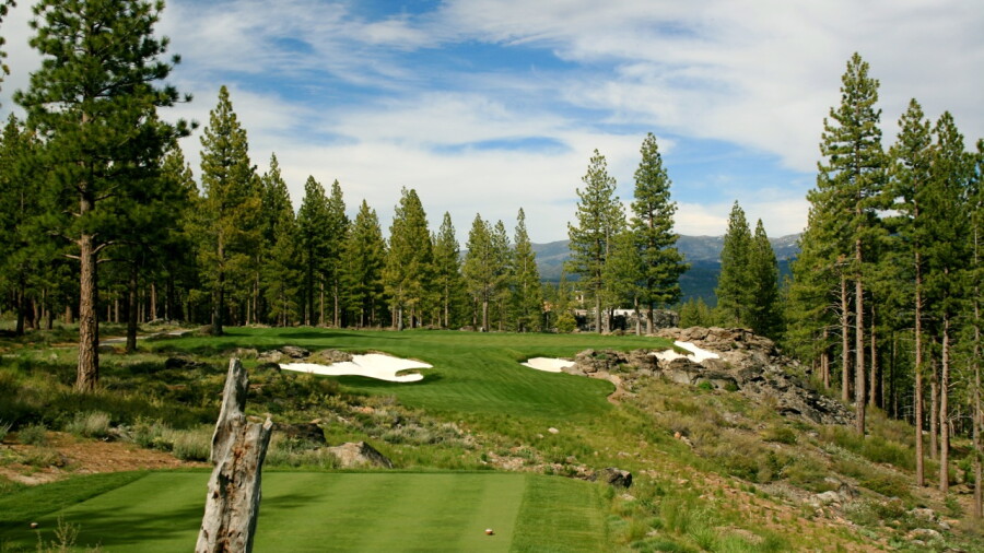 Martis Camp golf course - hole 17