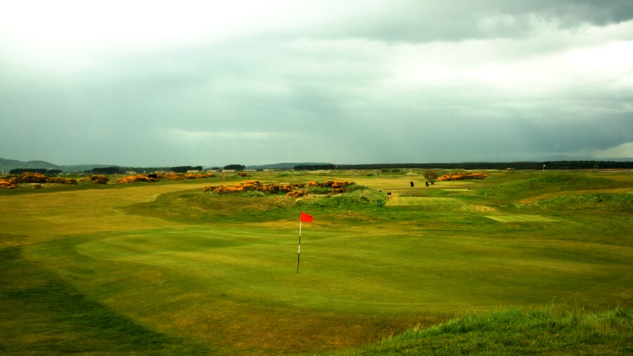 Jubilee golf course in St. Andrews - hole 12