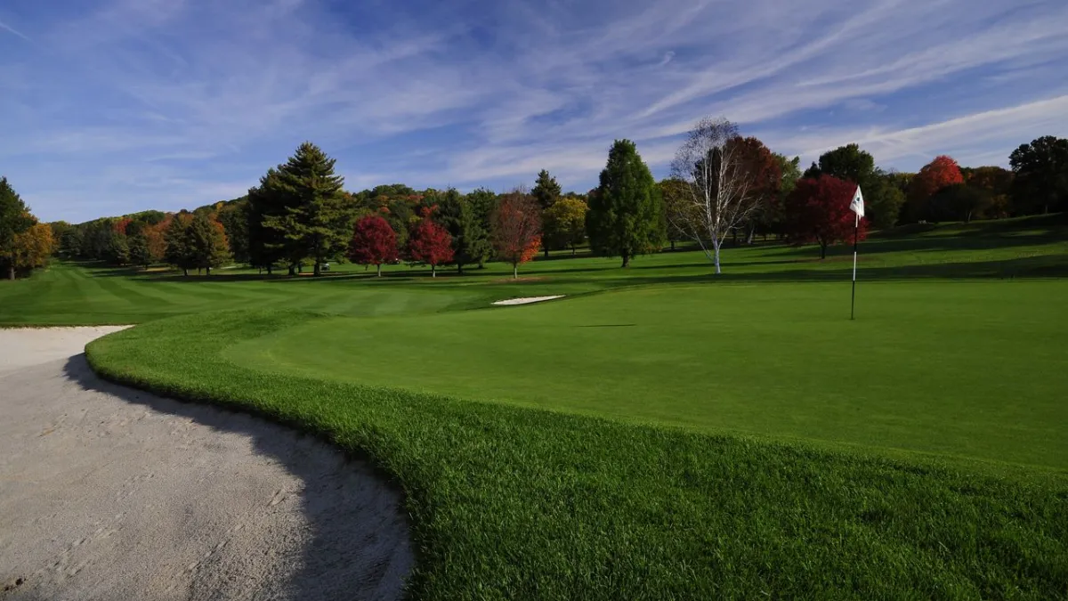 Badge De Sac Vintage - RIDGEWOOD COUNTRY CLUB Danbury Conn. / Bob Geambazi - Pour Sac De Golf