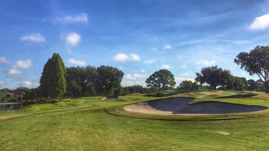 TPC Tampa Bay golf course - 8th fairway