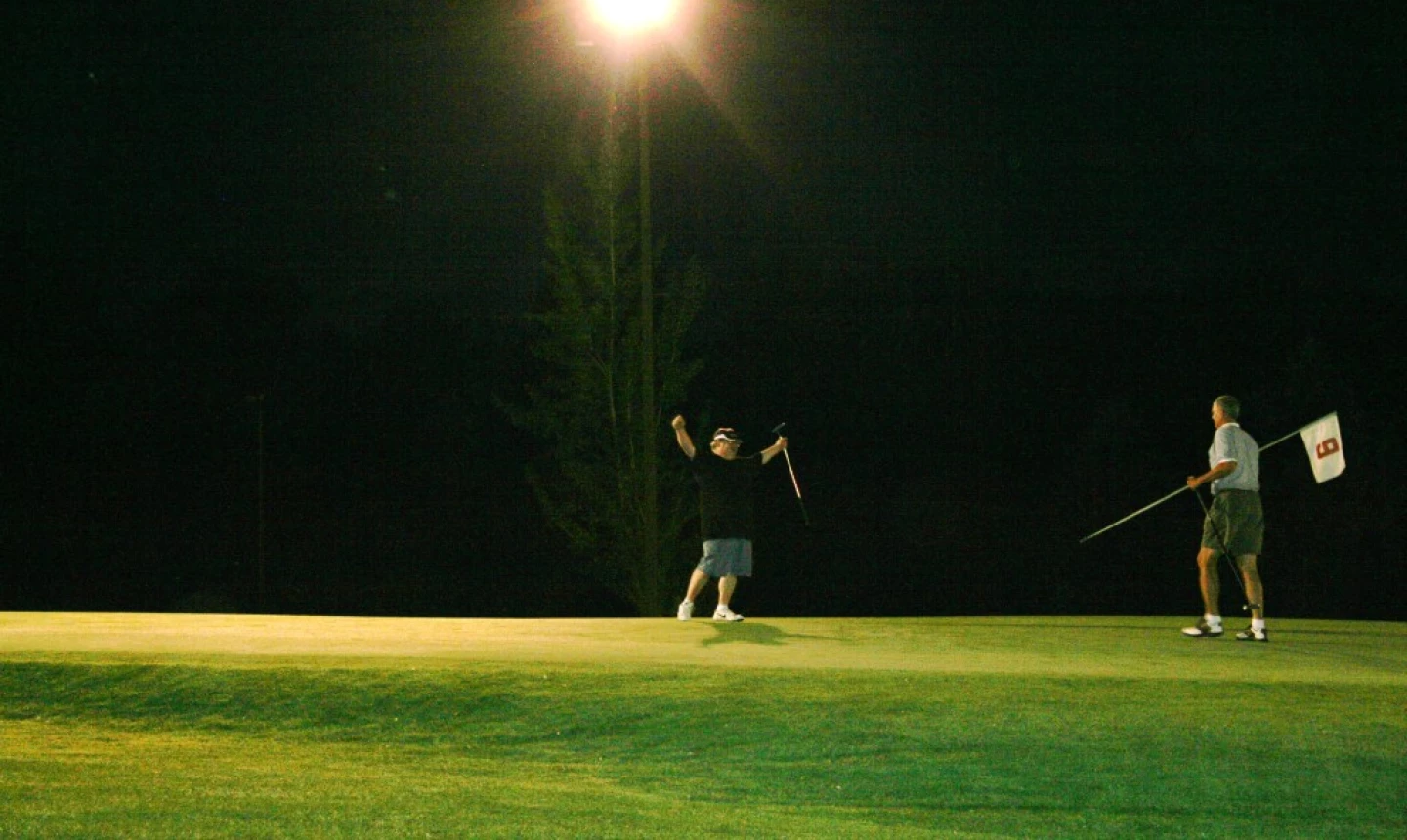 Manor Valley Golf Course - night golf