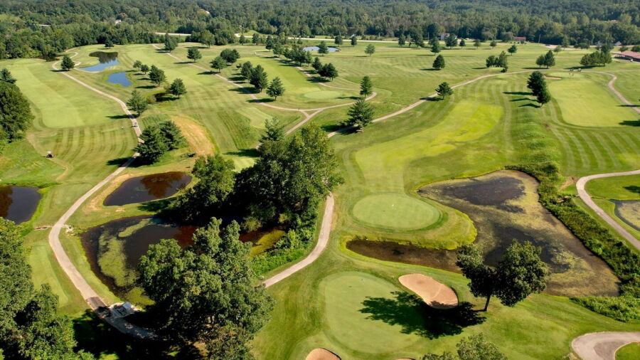 Meramec Lakes GC: Aerial