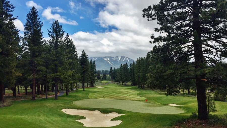 Old Greenwood - hole 18 