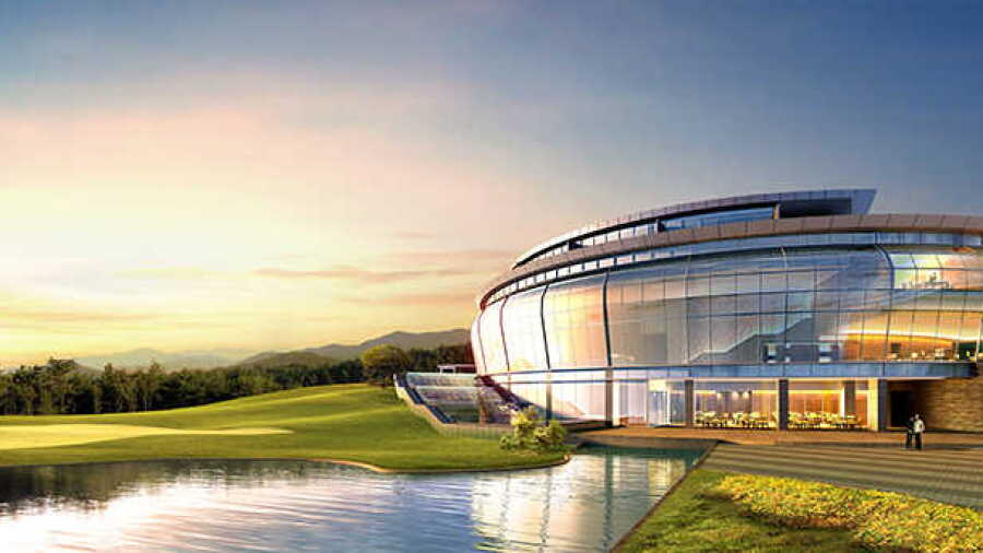 Ocean Hills Yeongcheon CC: Clubhouse