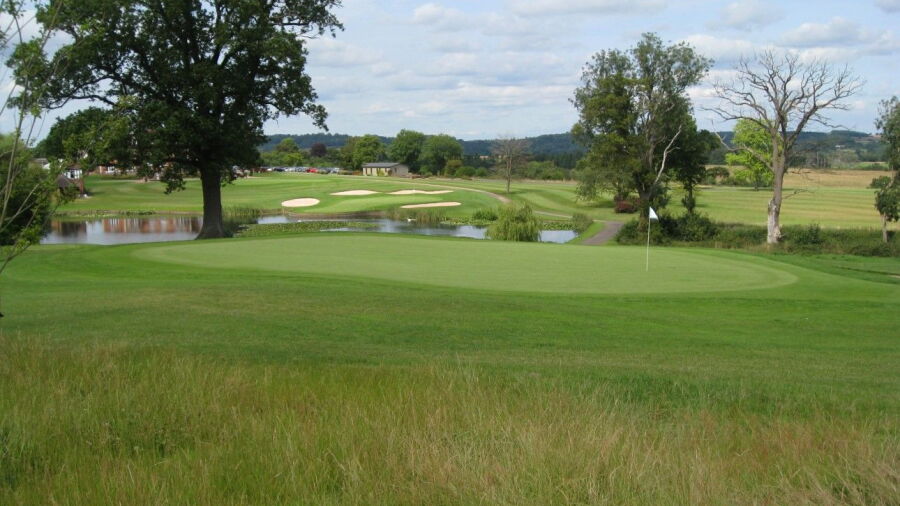 17th and 18th greens