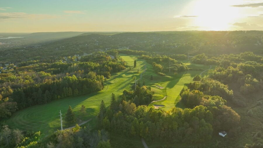Enger Park GC: Aerial