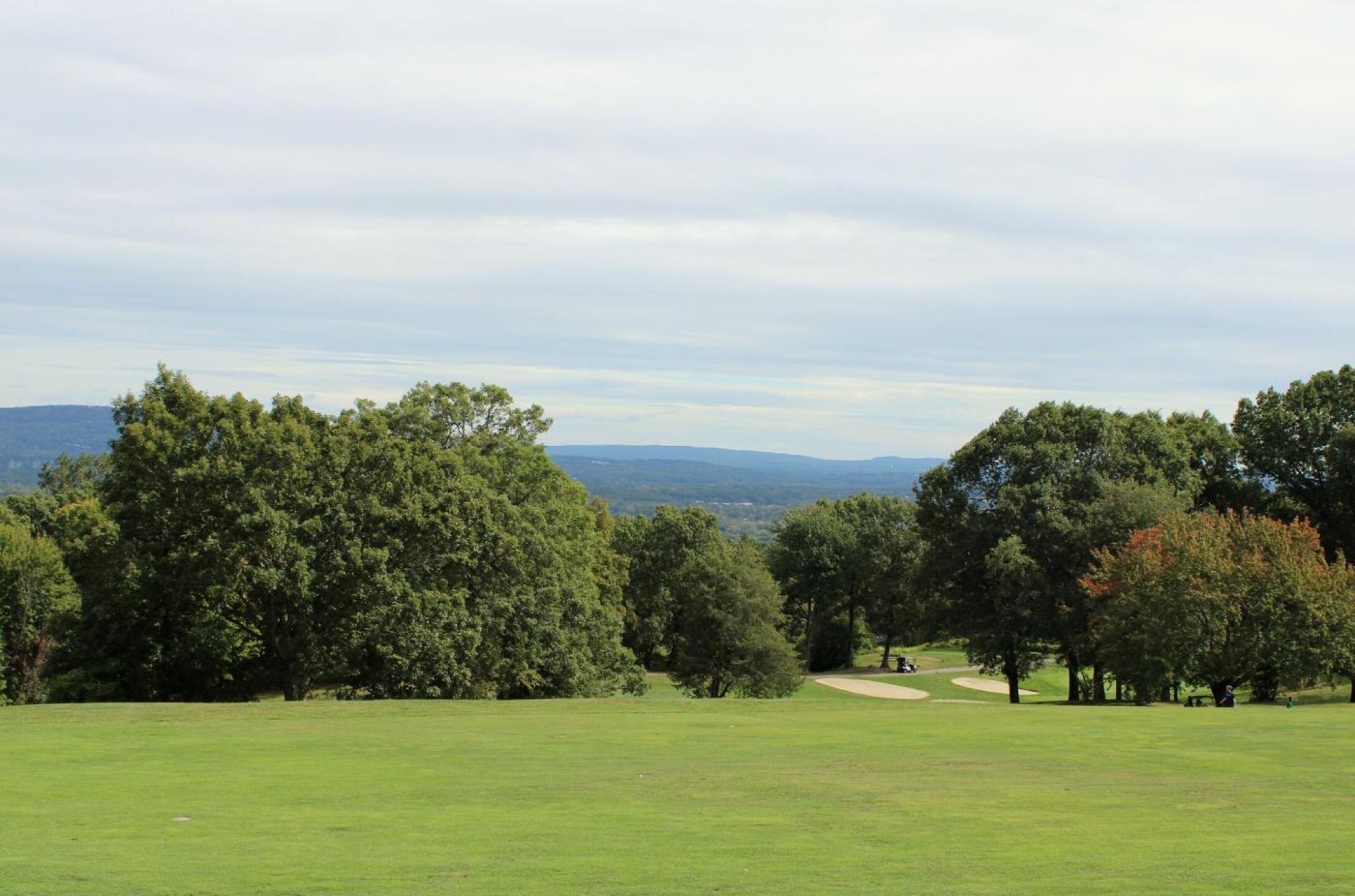 Off the tee, the seventh plays downhill to a generous and rolling fairway. (Photo submitted by AptlyLinked on 09/23/2024)