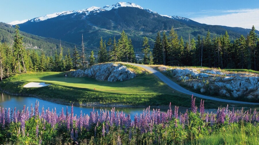 Fairmont Chateau Whistler Golf Club - hole 8
