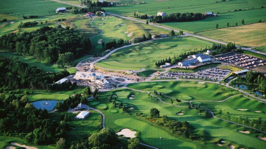 Angus Glen GC: Aerial view