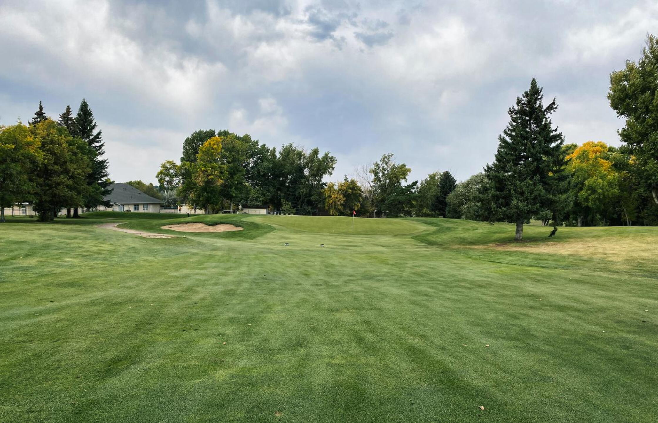Connaught GC, Hole 7, Par 4, 378 yds (Photo submitted by DYakimec on 10/24/2023)