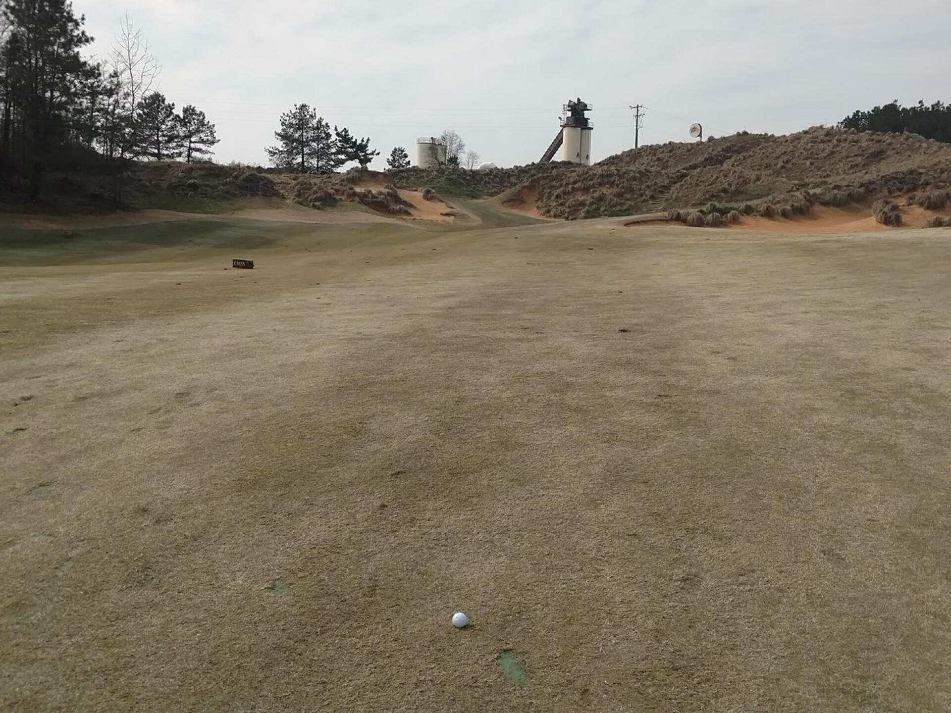 The approach to the famed #13th green is not for the faint of heart. Breathe deep and hit a good shot. (Photo submitted by Back9Ben on 03/17/2018)