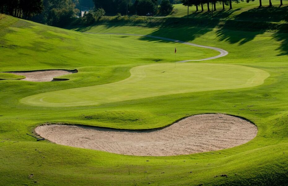 Warrior's Path State Park Golf Course in Kingsport, Tennessee, USA