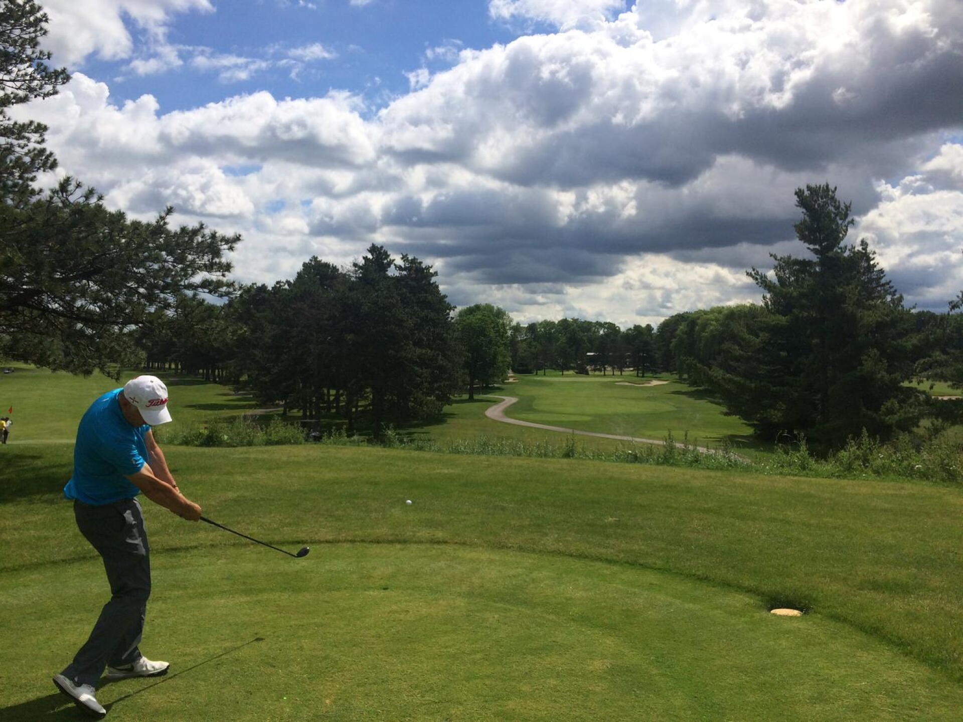 Teeing off at Stanley's Hub (Photo submitted by BrandonTuckerGA on 07/06/2017)