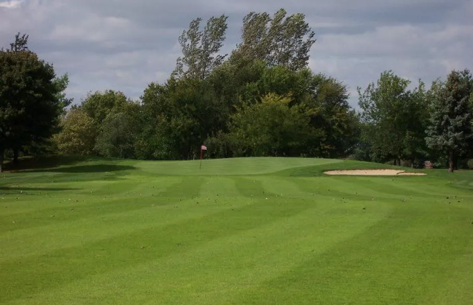Blue at University of Illinois Golf Course in Savoy, Illinois, USA