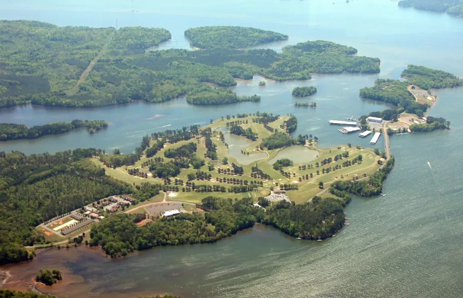 Goose Pond Colony Resort - Lake: Aerial view