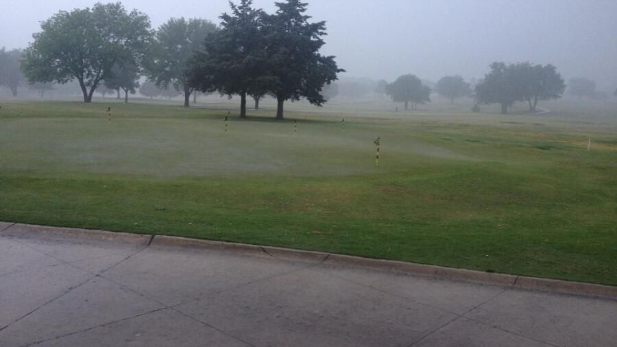 Lakeview GC: Practice area
