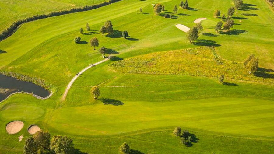 Lulea GC: Aerial view