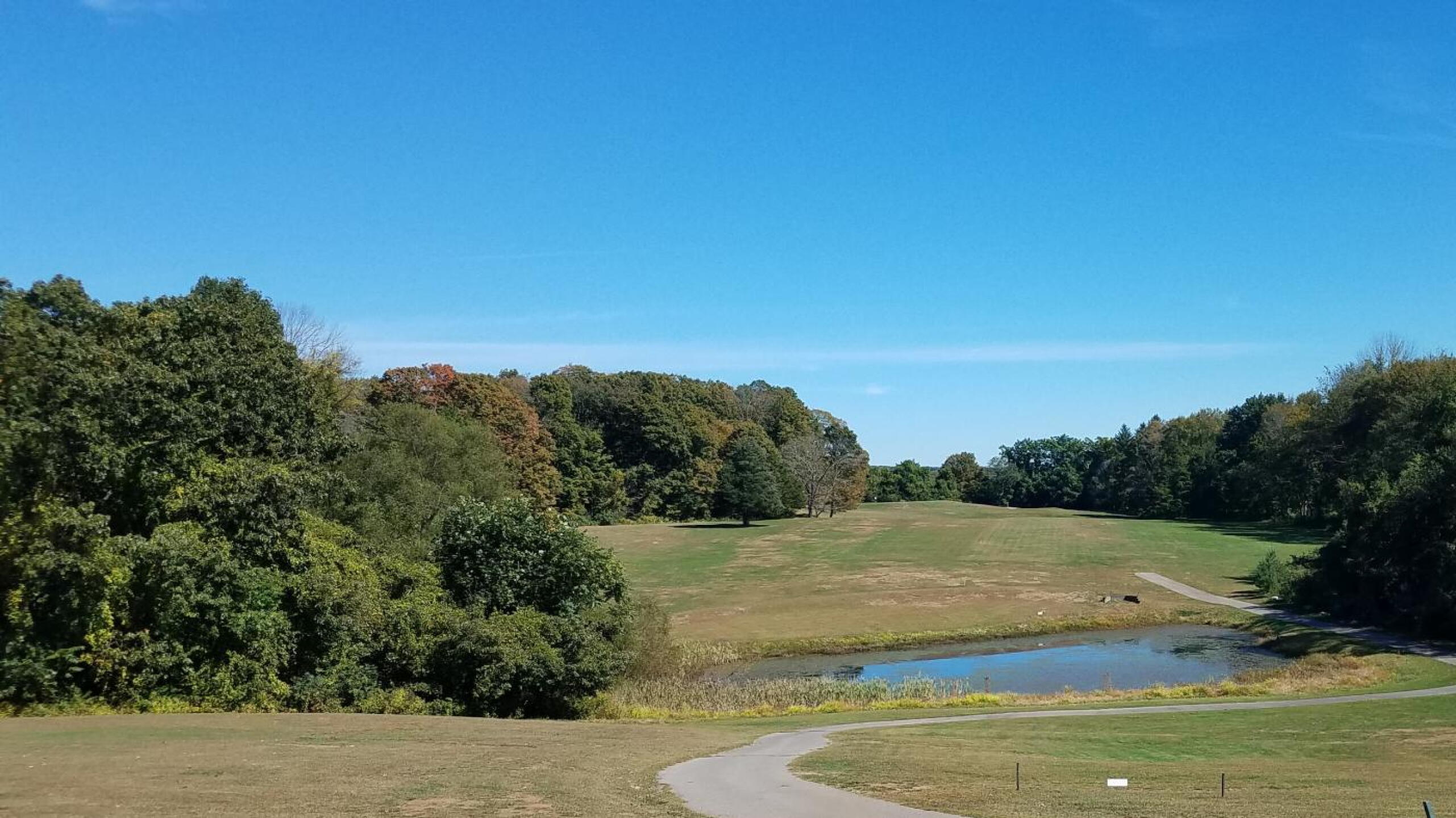 Looking back over fairway 7. (Photo submitted by AptlyLinked on 09/29/2019)