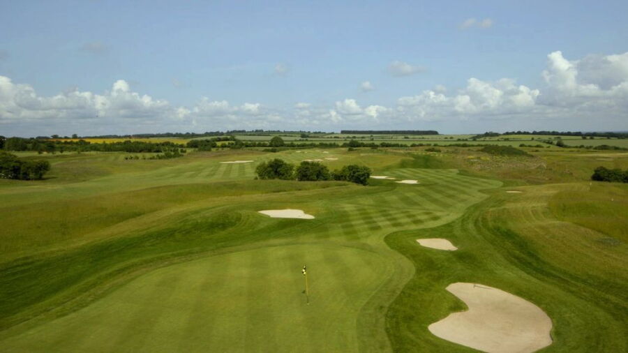 Finishing hole at Weybrook Park