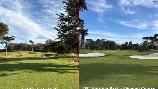 Golden Gate Park Golf Course and TPC Harding Park's Fleming Course 