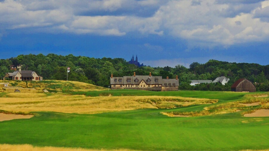 Erin Hills GC - 18th hole