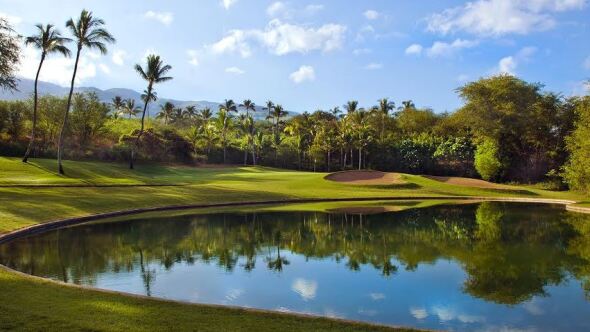 Wailea Golf Club - Old Blue Course - 9th