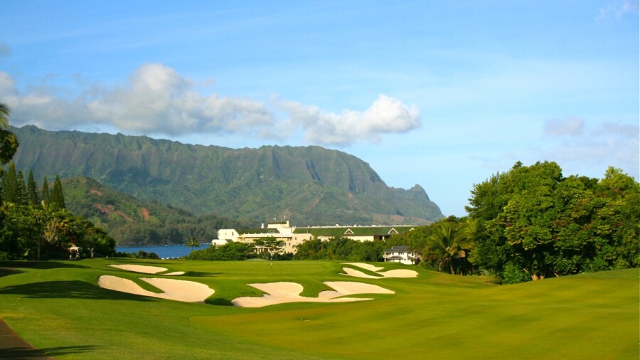 Makai Golf Club at St. Regis Princeville - hole 2
