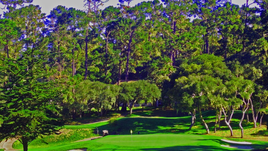 Monterey Peninsula CC - Dunes golf course - 4th