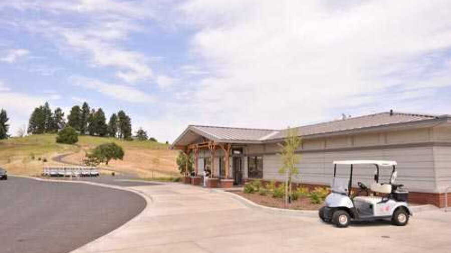 Palouse Ridge GC at Washington State University: clubhouse