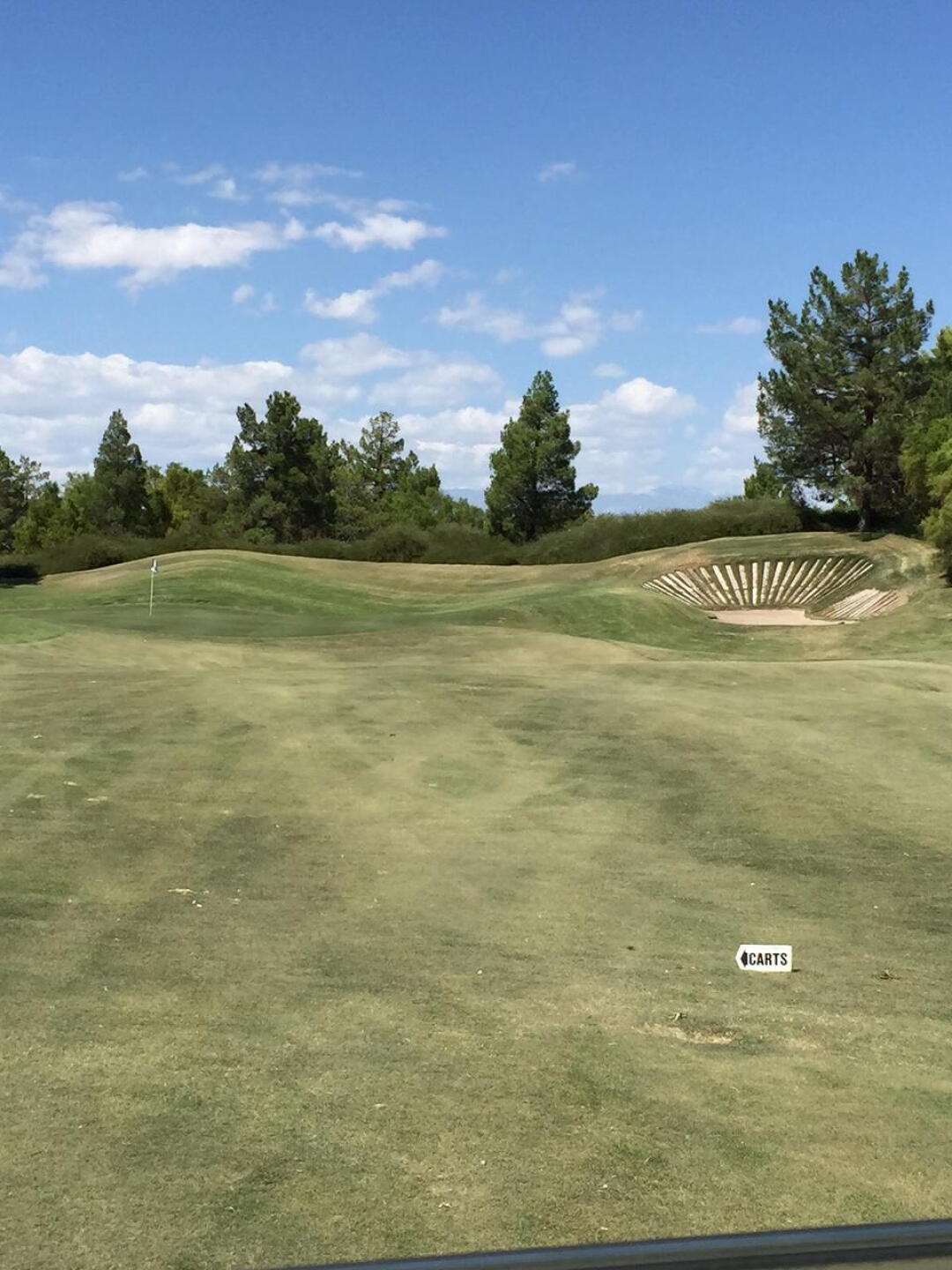 Par 5 Greenside bunker (Photo submitted by kbrinker on 09/16/2015)