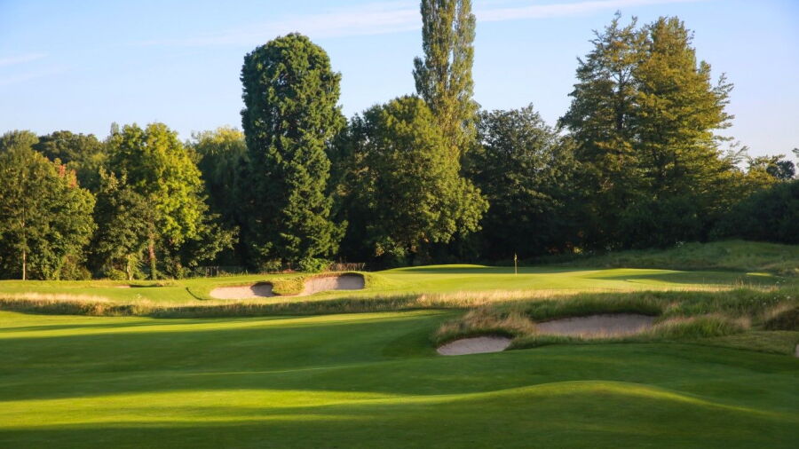 14th green at The Grove