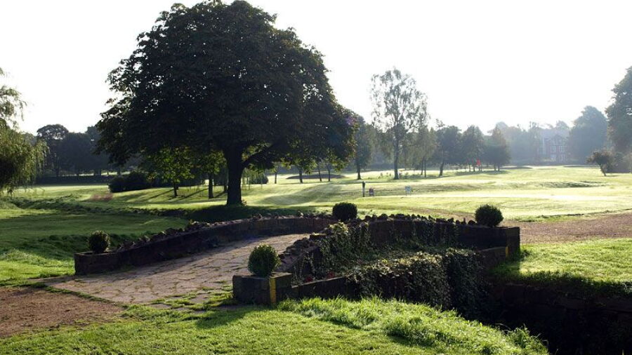 Stone bridge on the Worsley course