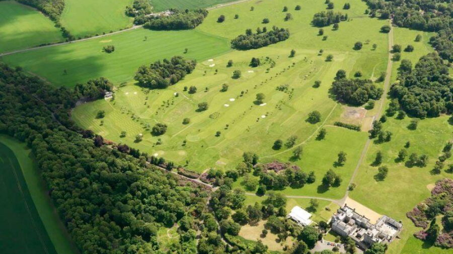 Dundas Parks GC: Aerial view