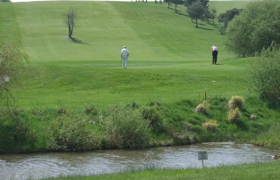 14th green at Wareham Golf Club