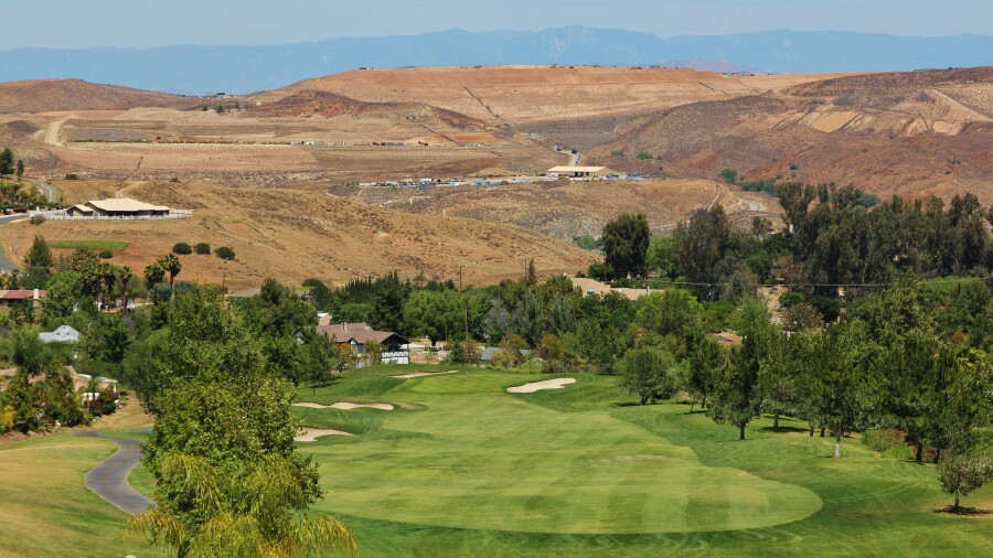 Glen Ivy Golf Club - hole 10 