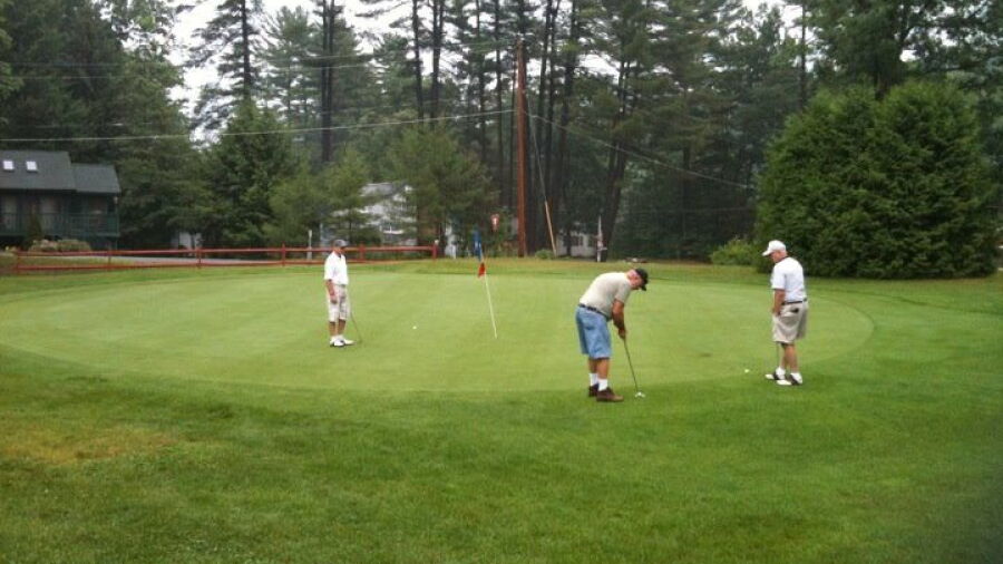 Bend of the River GC: practice area