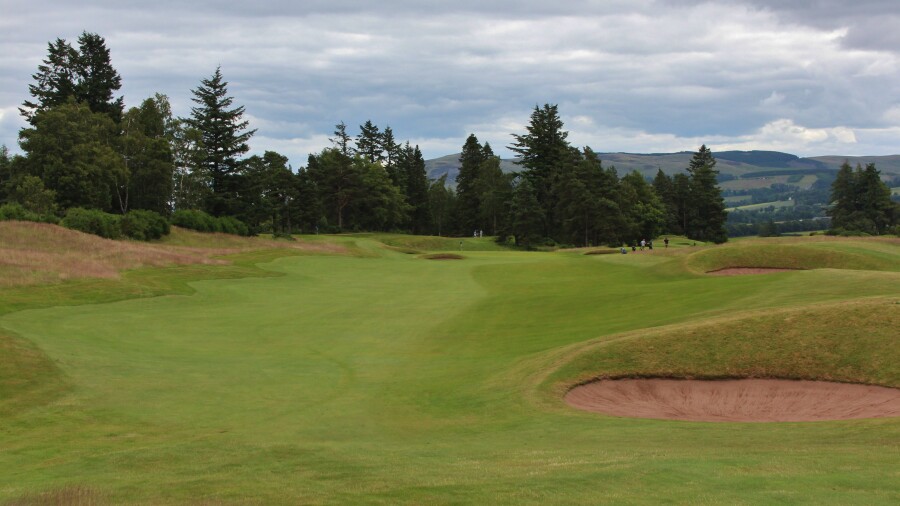 Gleneagles - Queen's golf course - hole 16