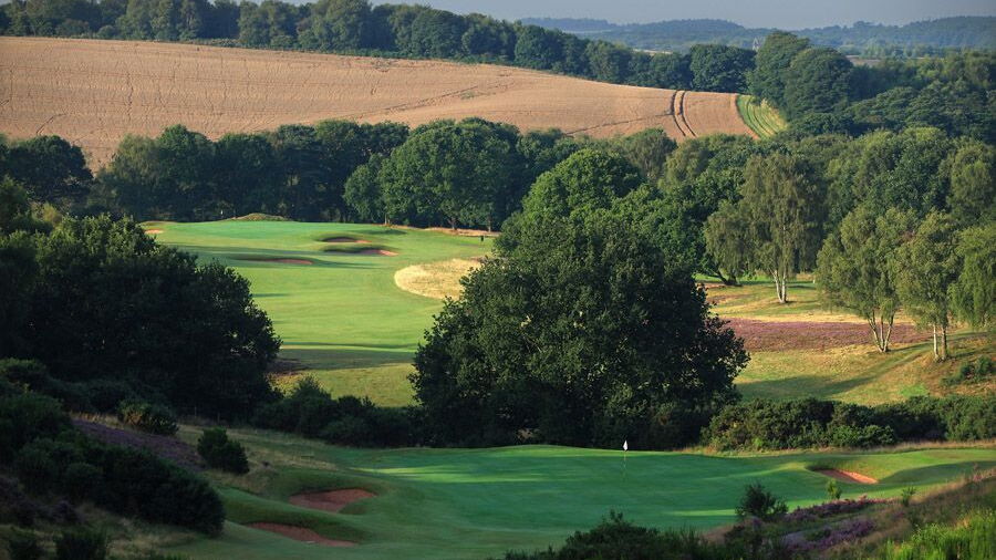 View from Notts GC