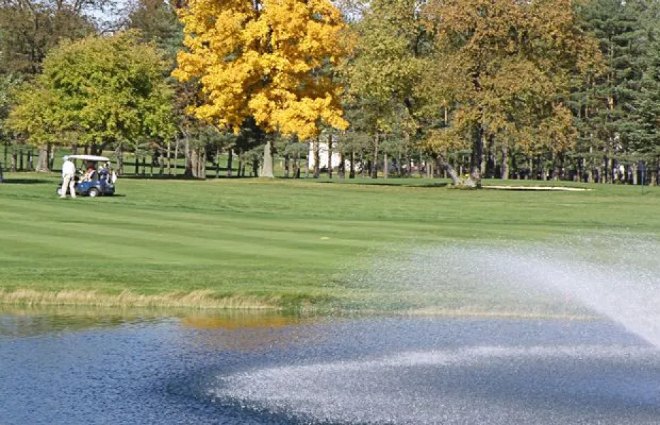 Blue at Penn State Golf Courses in State College, Pennsylvania, USA