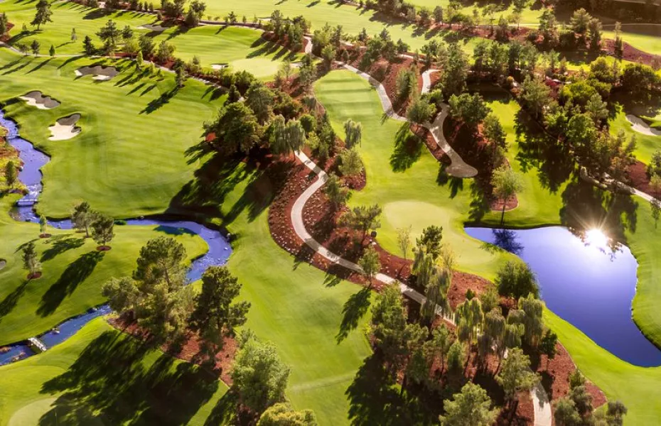 Wynn Golf Club: aerial view