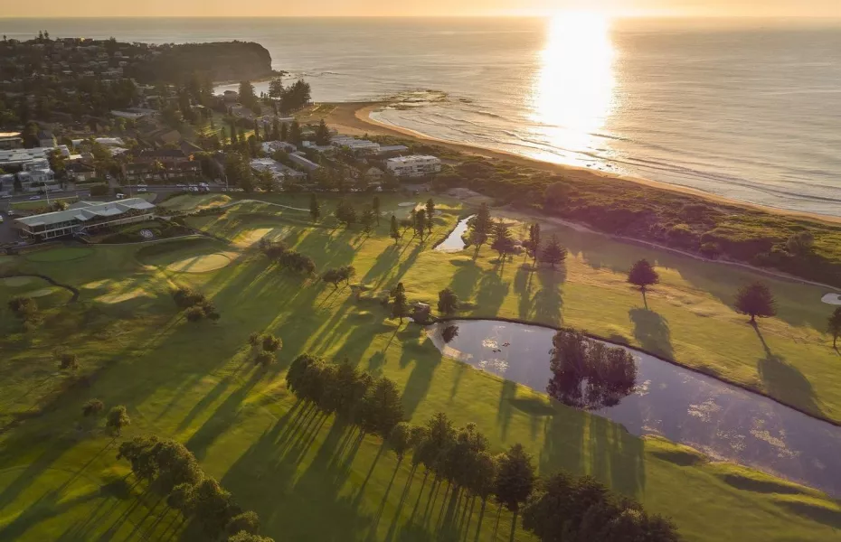 Aerial view from Mona Vale