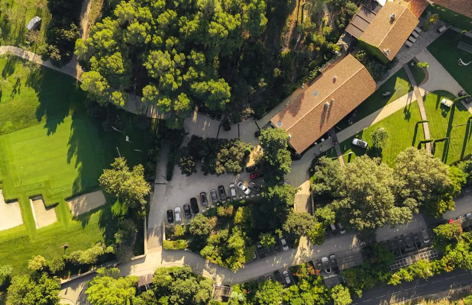 Domaine de Manville Golf: Aerial