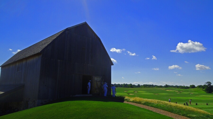 Erin Hills G.C. - Caddie barn