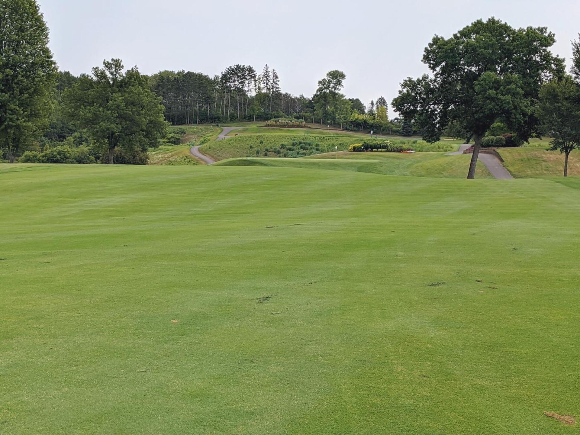 The approach to the difficult 15th (Photo submitted by GolferJake78 on 08/03/2021)