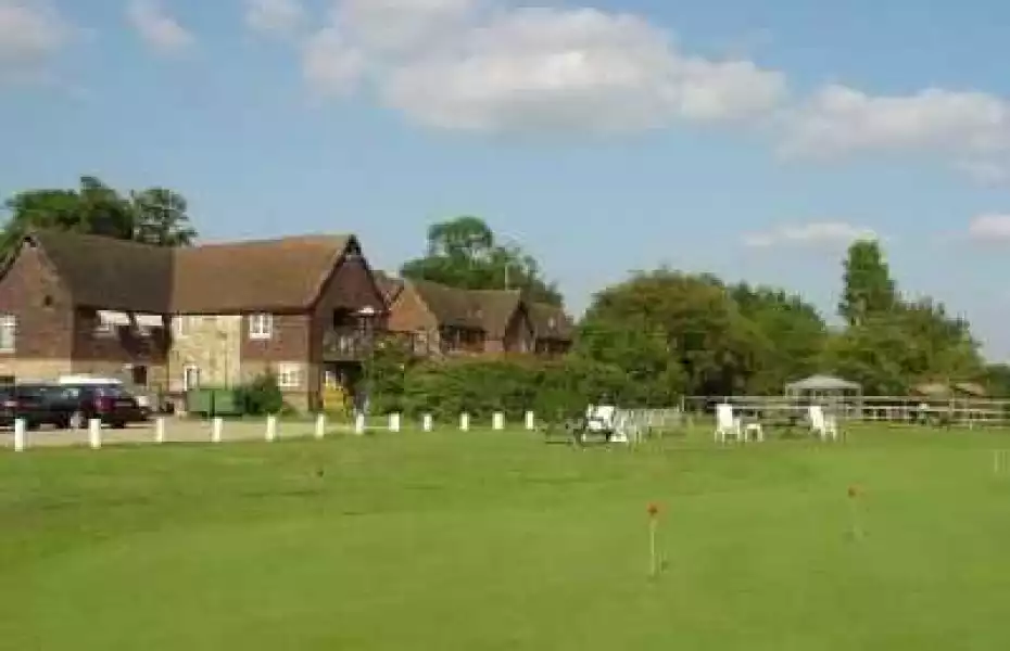 The clubhouse at Holtye