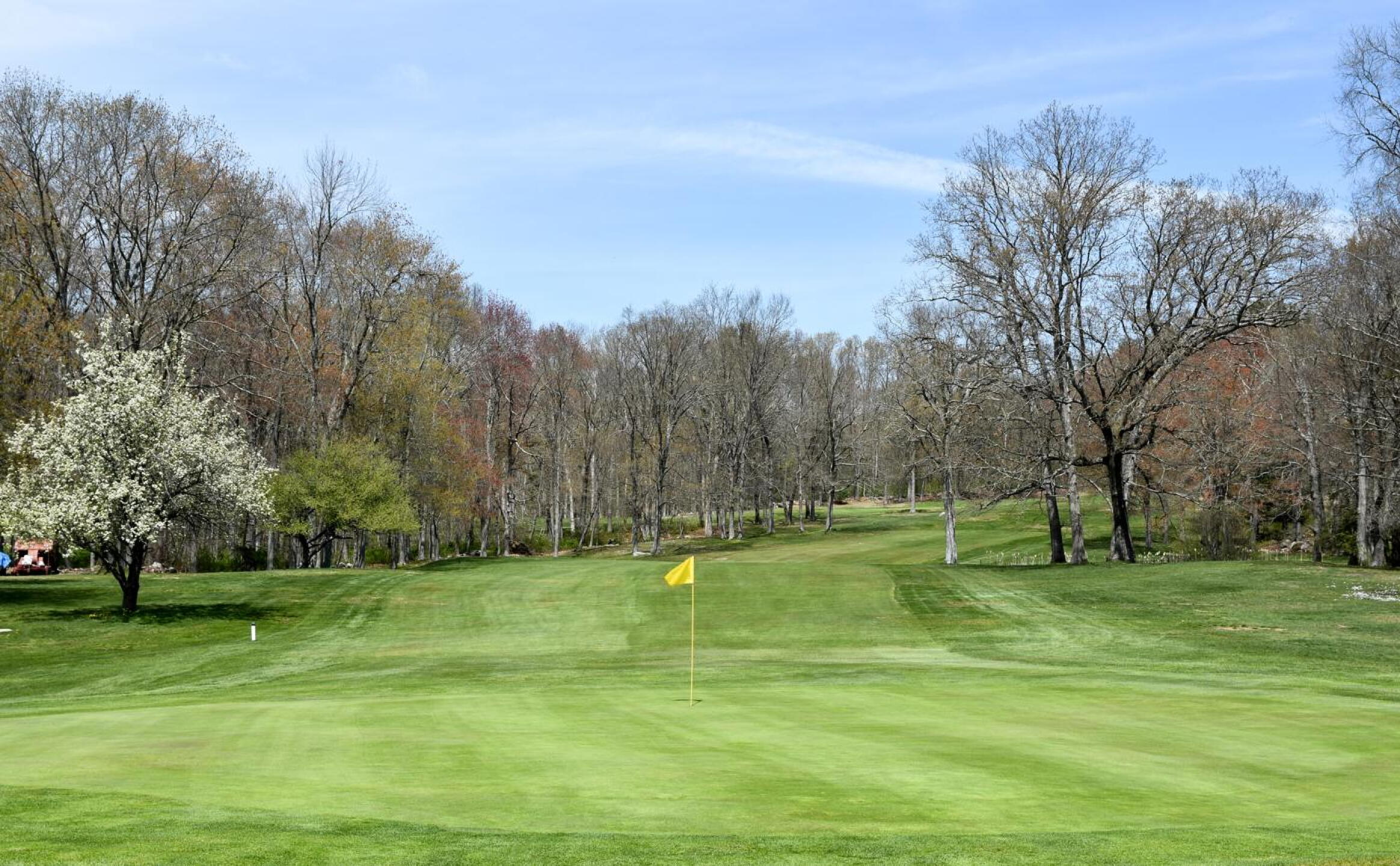 Perhaps the most subtle driving hole on the course, the 12th favors a slight draw, though the fairway is forgiving enough. (Photo submitted by AptlyLinked on 04/30/2026)